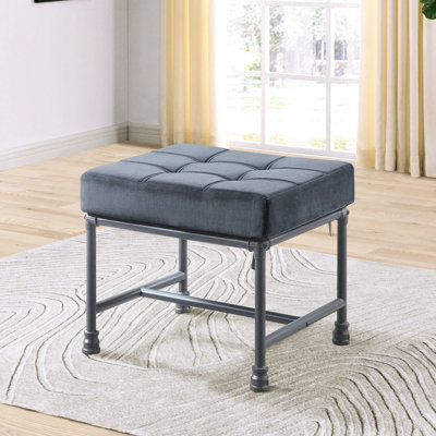 Rectangle gris, style industriel, mousse à mémoire de forme, coussin décoratif pour siège en mousse de velours D20 d'ameublement, salle de bain extra confortable