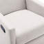 Fauteuil inclinable à bascule moderne avec mousse haute densité et structure en bois robuste-116844588