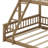 Bunk Bed With Ladder And Guardrails