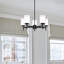 Lustre classique / traditionnel à 5 lumières Nikkea