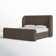 SOPHIA Upholstered Wingback Storage Bed