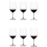 Vinum Series Bordeaux Grand Cru Crystal Red Wine Glass, 33.86 Ounce