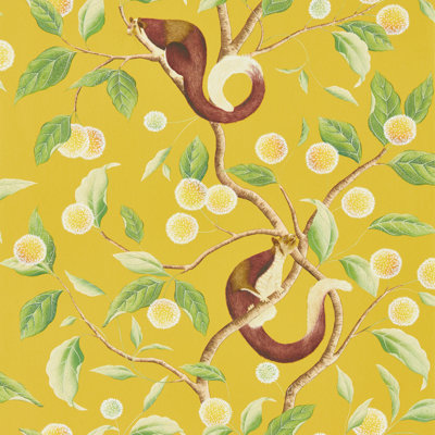 Nellie 10.05m x 68.6cm Gilver/Meadow Wallpaper Roll