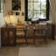 Bureaux en bois massif en L noyer-107938149-107938150