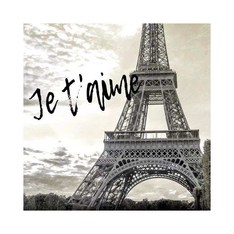Paris Cafe 3 by Kimberly Allen - Wrapped Canvas Print, 30.48 cm H x 30.48 cm W