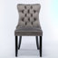 Chaise d'appoint en velours capitonné Hamayal-81677309-81677303