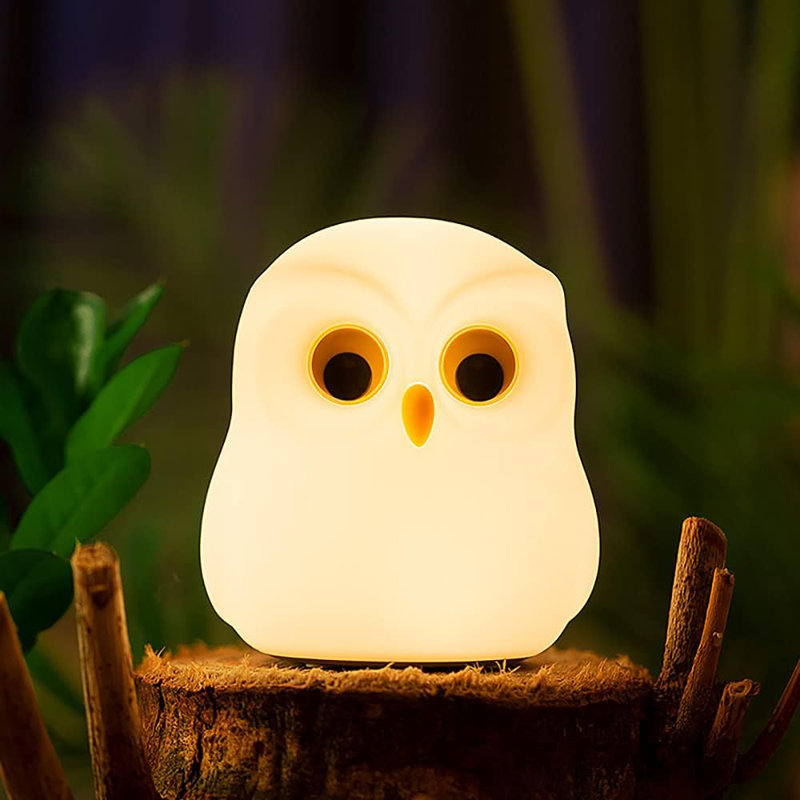Mignonne chouette veilleuse pour enfants