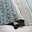 Tapis turquoise / gris Swampscott-2096176715