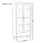 Vitrine en bois massif moderne simple et classique