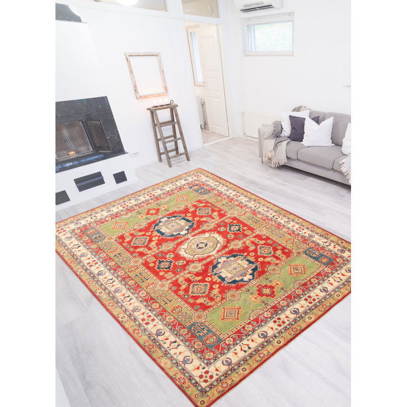 Tapis rouge Finest Ghazni 9 pi 3 po x 11 pi 9 po