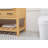 Booneville 72'' Double Bathroom Vanity with Carrara Marble Top-1686380309