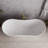 71" Streamline Soaking Glossy White Freestanding Tub With Internal Drain-108964558