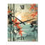 Jaqulyn - Horloge murale moderne tropicale-1075444968