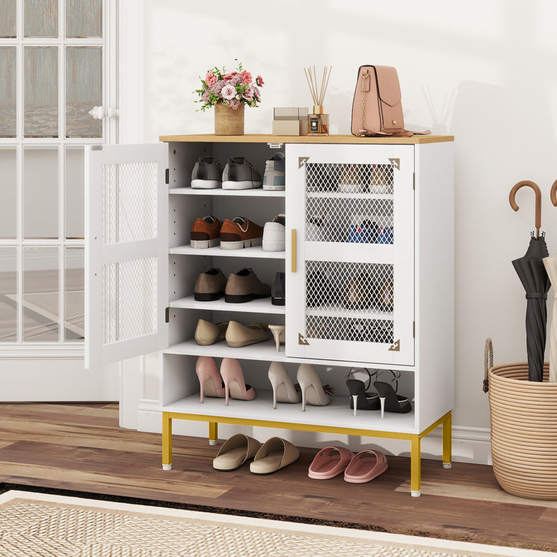 Shoe Storage, White