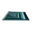 Tapis 100% à motifs lavables à la machine 2989 Pat1604-LBLU-67908423