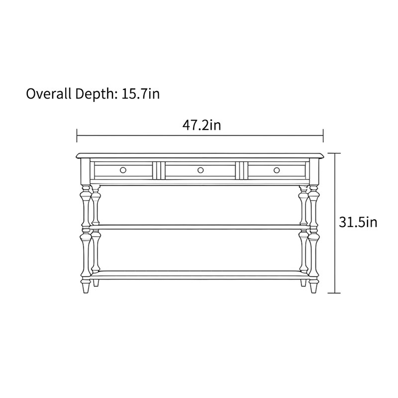 Chinese style Classic console table