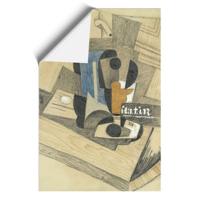 Siphon And Glass by Juan Gris - No Frame Painting