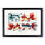 Two Gold & Silver Fish - Picture Frame Painting Print-55614409-55614410