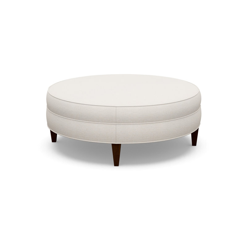 Round Ottoman, Walnut, 9637-80