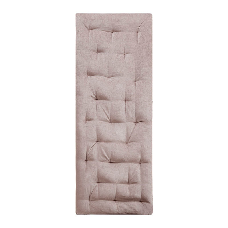 Chenille Lounge Floor Pillow Cushion, Blush