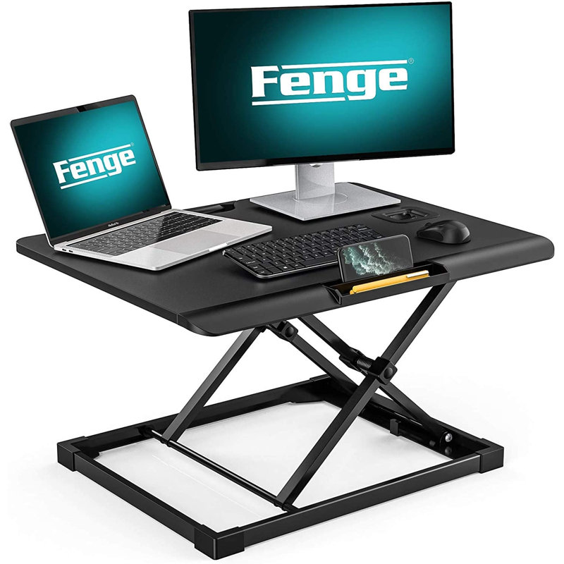 Bureau pour travailler debout Catlin avec support pour téléphone intelligent