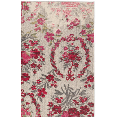 Tapis à motif floral Wulfsohn