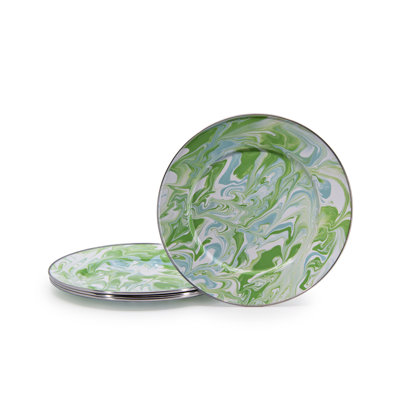 Set of 4 Modern Monet Dinner Plates