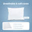  Pillow White 130Gsm 100% Cotton-706172001