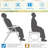 2 Pcs Folding Lounge Chair