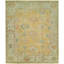 Hand Knotted Wool Ikat Area Rug in Yellow-714655594