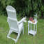 Ensemble de 2 chaises longues d'extérieur toutes saisons, parfaites pour les chaises de patio et les rassemblements de loisirs de jardin