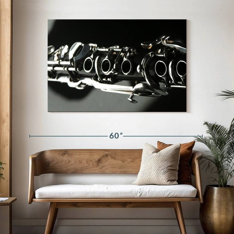 Abarca Clarinet Details, 32" H x 48" W