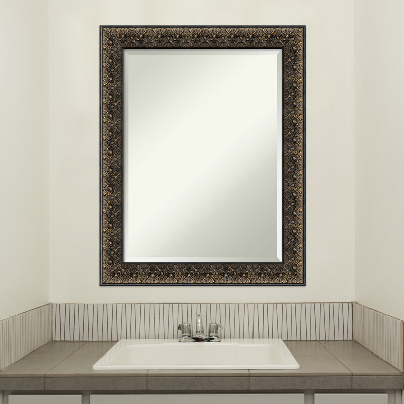 Miroir d'appoint de salle de bain Eyre, H 28,75 po x l 22,75 po
