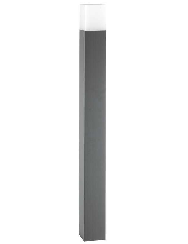 Stick Dark Grey Metal Pathway Light