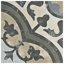 Carreau de porcelaine pour plancher et mur 9 3/4 po x 9 3/4 po Evoque