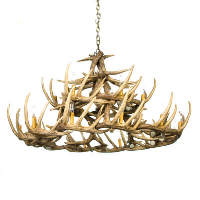 Lustre à plusieurs niveaux 18 lumières unique Noor