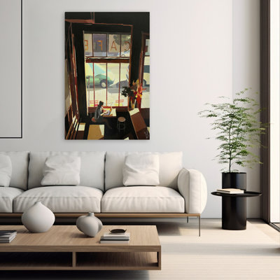 The Great American Novel - Figurative Cafs Interiors Cityscapes Art