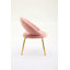 Chaise de salle à manger, chaise d'appoint simple avec dossier incurvé-1205353174