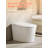 Smart Toilet - Ada Height Heated Seat, Tankless Auto-flush, Foot Sensor, Night Light, Modern Elongated One-piece For Bathrooms
