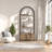 Bookshelf With Door, Tall Bookcase With Storage Cabinet Shelf-1348753454