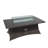 Arayeli Rectangle Aluminum Propane Smokeless Fire Pit Table with Hidden Fuel Tank-281721824