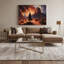 Art mural sur toile noir Southwestern Cowboy Outlaw-1323032373