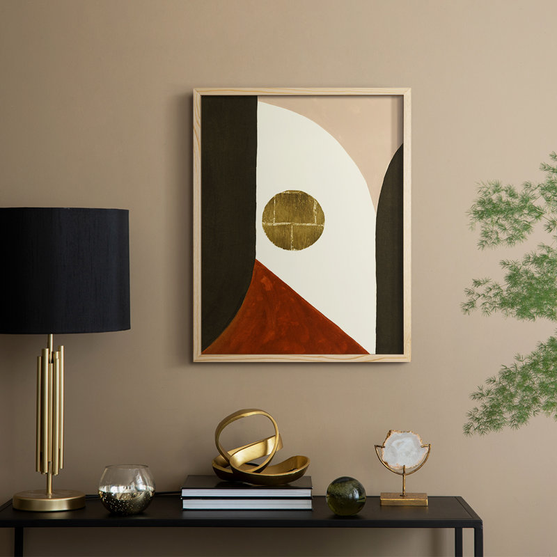 High Notes I Framed Print - Solid Wood, Naturel, H 11 po x l 9 po