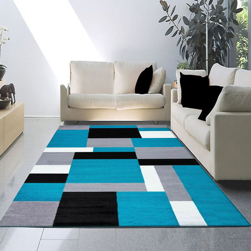 Albery Geometric Area Rug, Rectangle 80 x 150cm