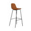 Tabouret de bar et de comptoir en cuir Kody-1930731817-1955951732