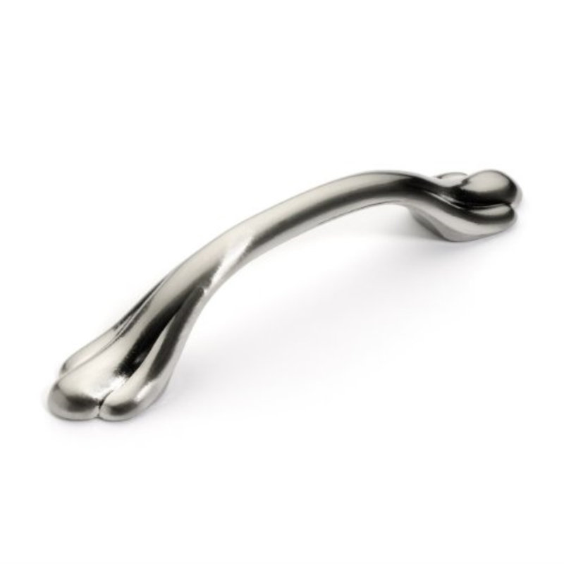 Poignée arche 3 po central Super Saver, Nickel satiné
