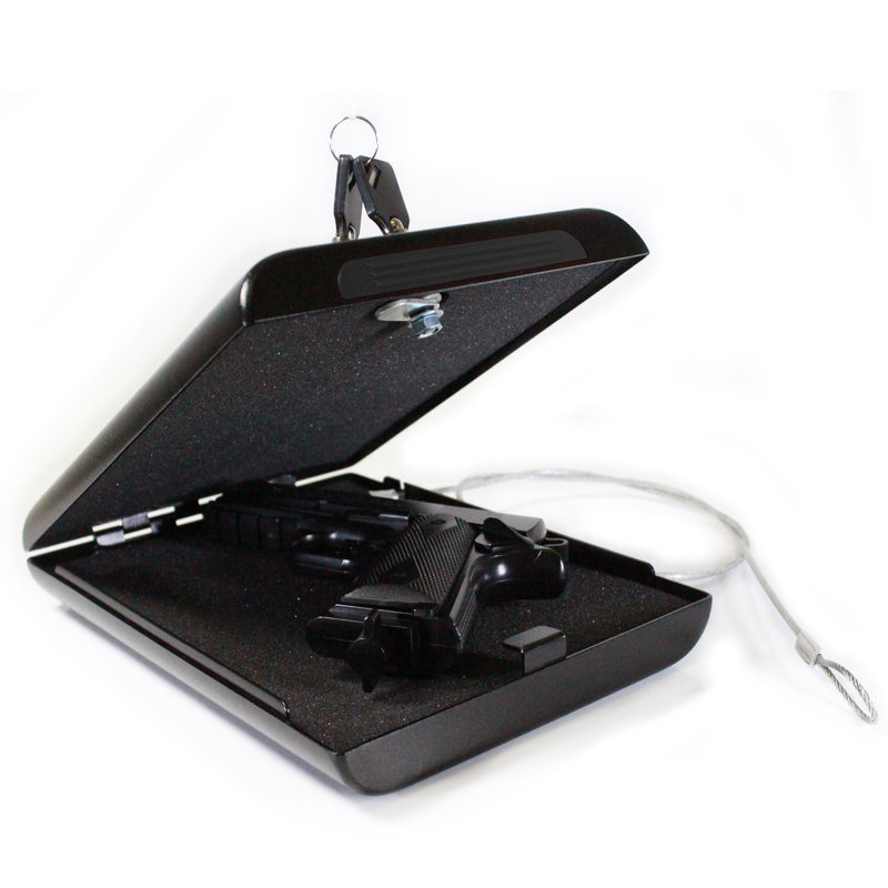 COFFRE-FORT PORTABLE POUR ARME DE POING