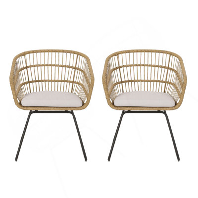Chaise Terry 2 pièces avec 2 coussins