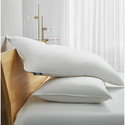 Coussin de lit à densité moyenne 233 fils serta