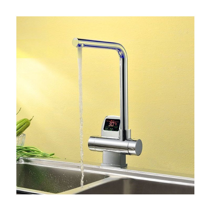 Robinet d'évier de cuisine thermostatique numérique Juno